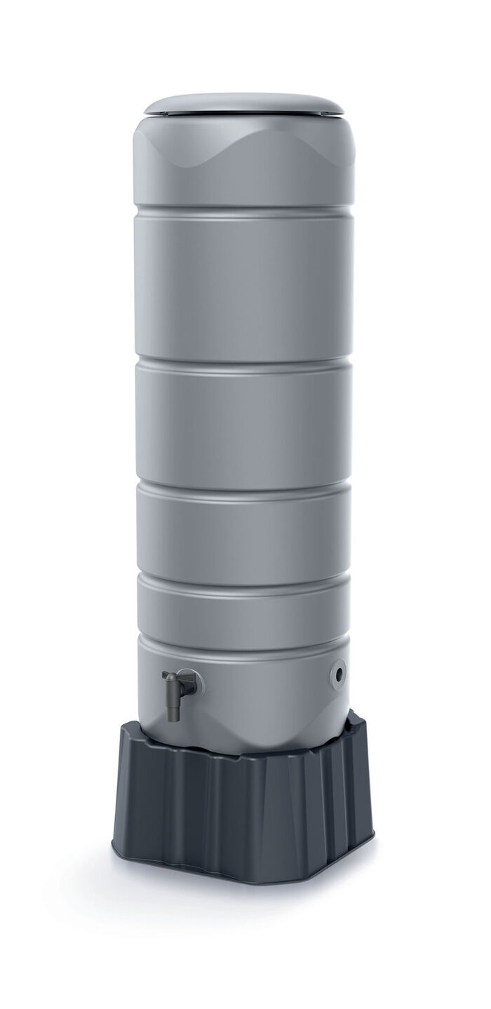 Regenton Tenso, 120L, vierkant, grijs GRIJS