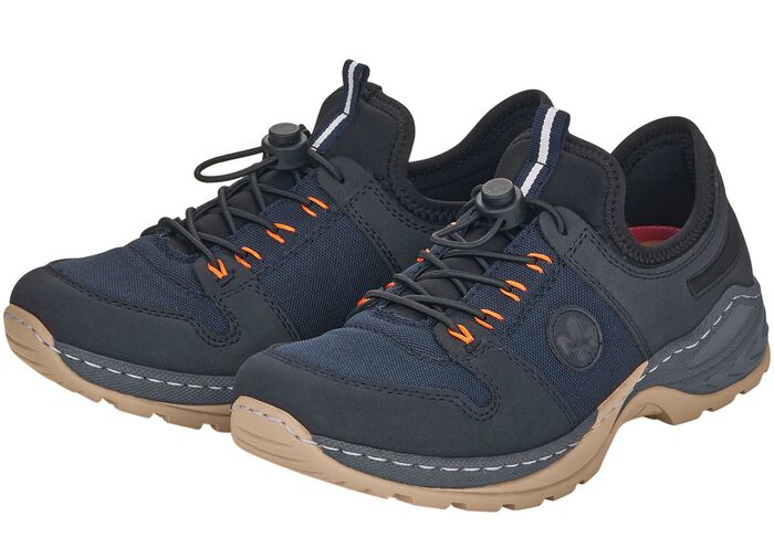 Rieker sneakers met uitneembare MemoSoft textielinleg 