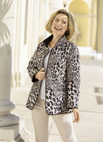 Omkeerbaar jasje met drukknopen 