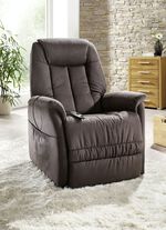 Tv-fauteuil met motor en opstahulp BRUIN