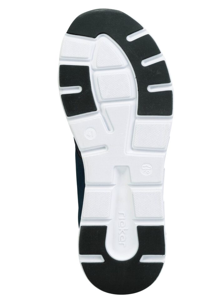 Rieker sneakers met elastische decoratieve vetersluiting 