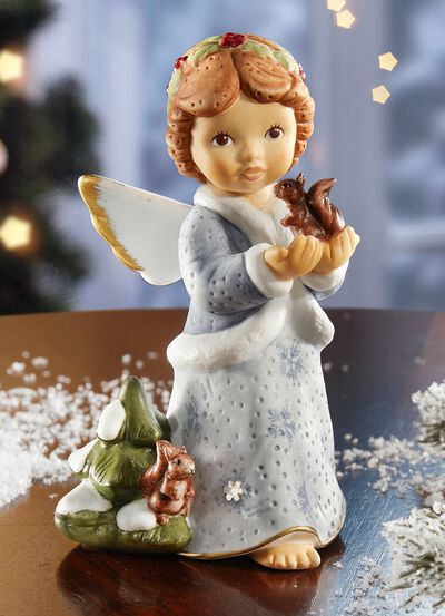 Engel met kristalsteen 