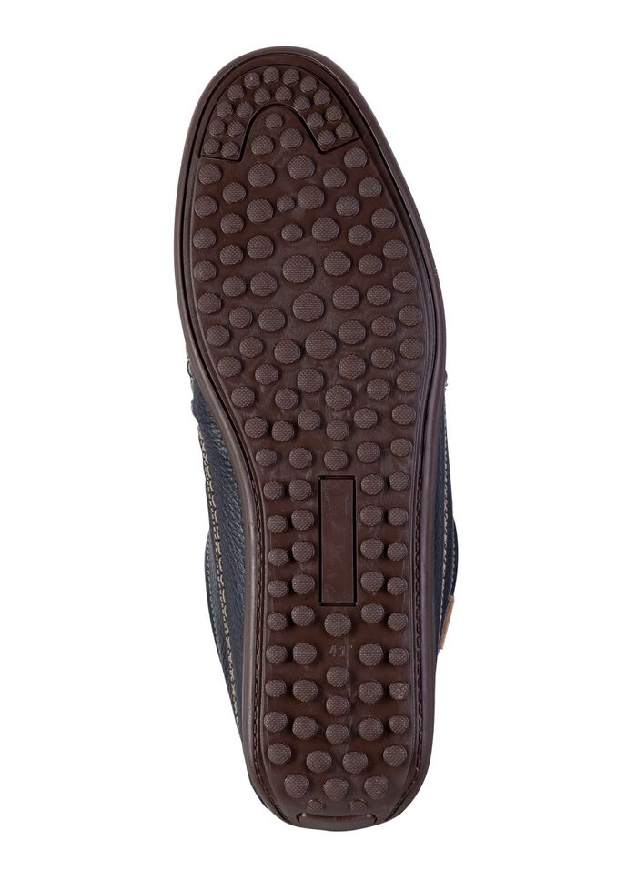 GINO GALANTE, lichte herenpantoffels, met elastische band MARINE