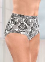 Verpakking van vier slips met bloemenprint 