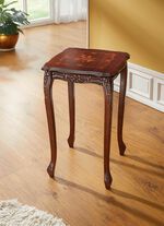 Bijzettafel met inleg en stevige poten 