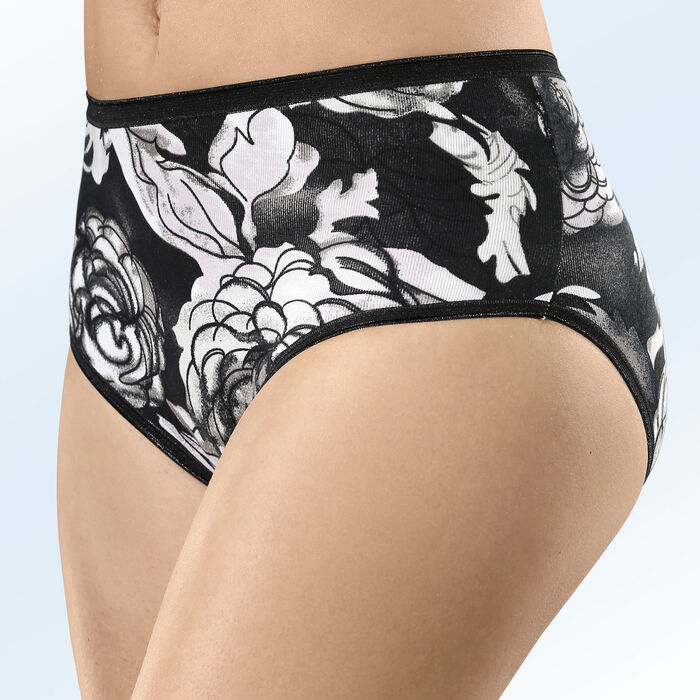 Set van vier slips met elastische boorden 