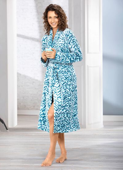 Knuffelzachte huisjas 