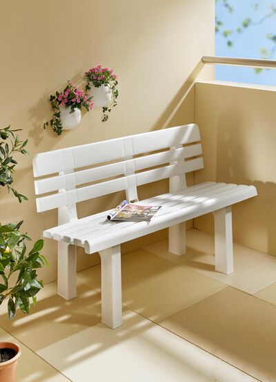 Compacte Genziana bank voor 2 personen 