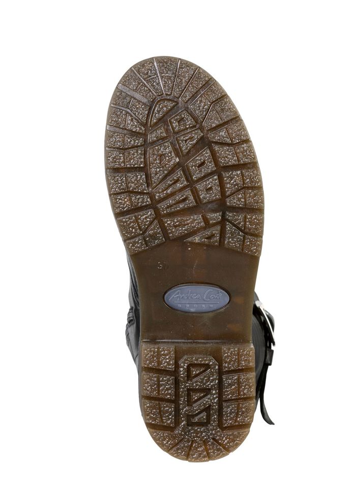 Andrea Conti veterlaarzen met verstelbare sluiting ZWART