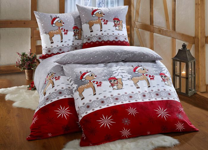 Zacht flanellen beddengoedset van Florella 