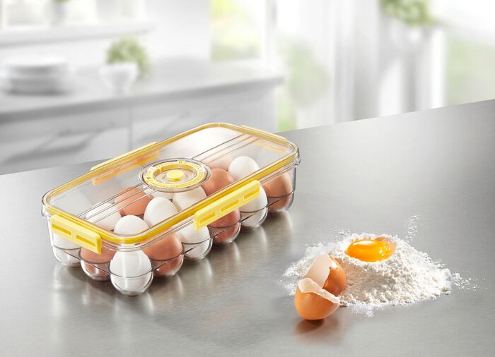 Stevige eierdoos met timer 