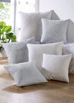 Grote kussensloop met ritssluiting BEIGE