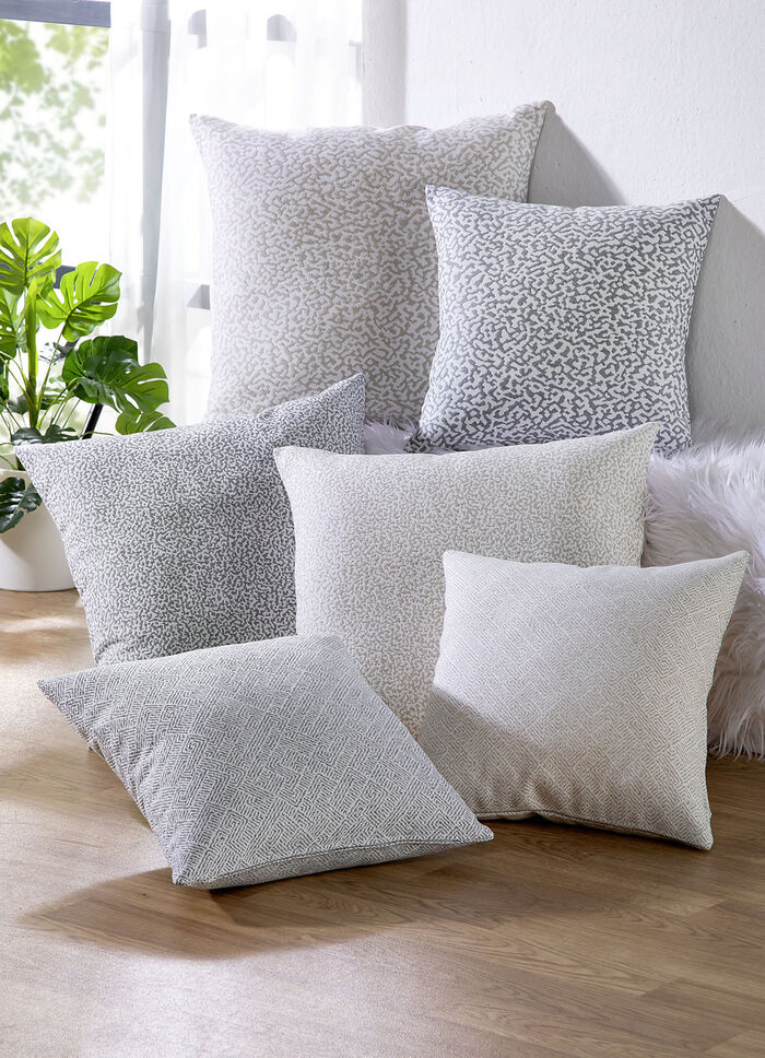 Grote kussensloop met ritssluiting BEIGE