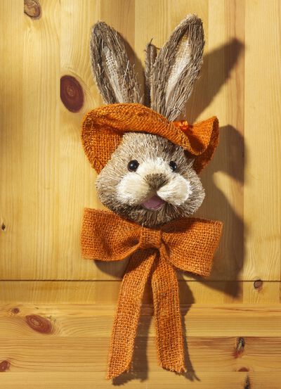 Hazenkop van natuurvezel 