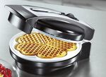 Keramiek wafelijzer ZWART