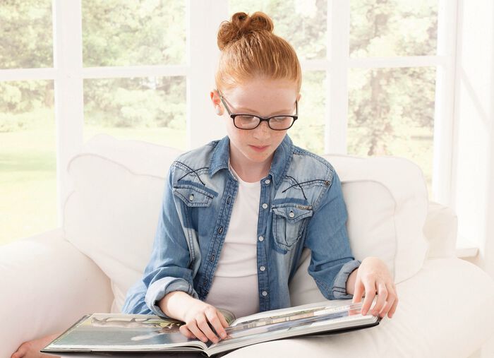 Vergrootglas leesstaaf 