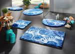 Badmat met antislip achterkant AQUA