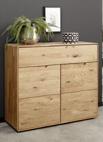 Fantastische ladekast van massief hout WILDE EIK