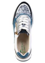 ELENA EDEN, chique damessneakers, breedte G, met uitneembaar voetbed JEANS-BUNT