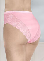 Laurina driepack slips met delicate elastische kant 