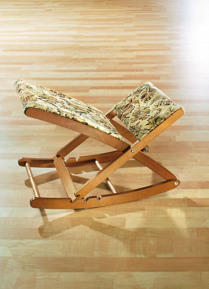 Hoogwaardige verstelbare houten voetschommel 