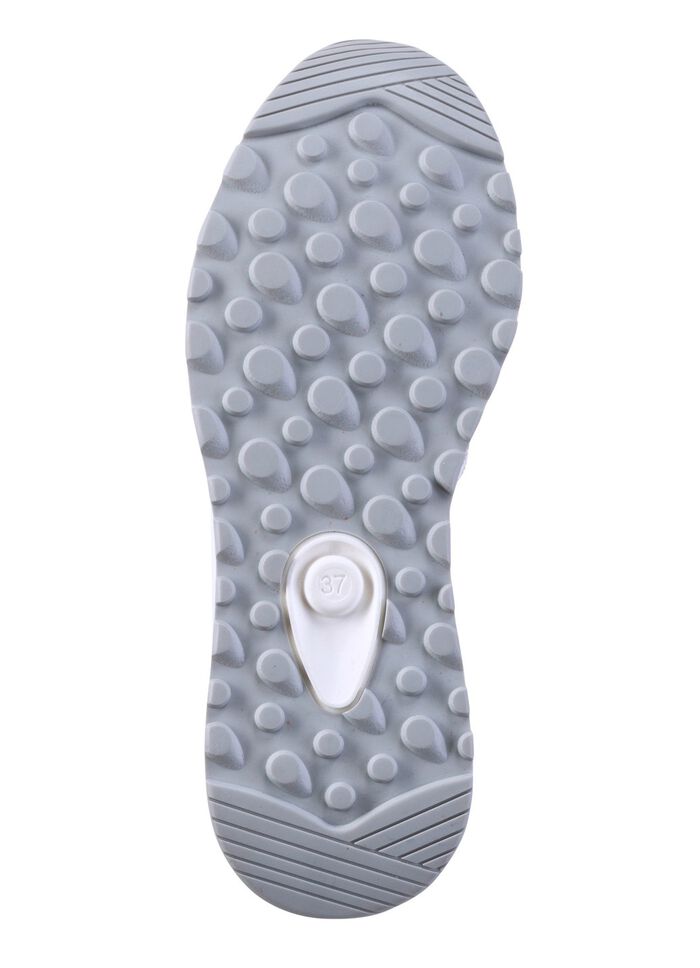 ELENA EDEN veterschoen van nappaleer met su&egrave;de details 