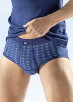 Set van vier slips met all-over design 