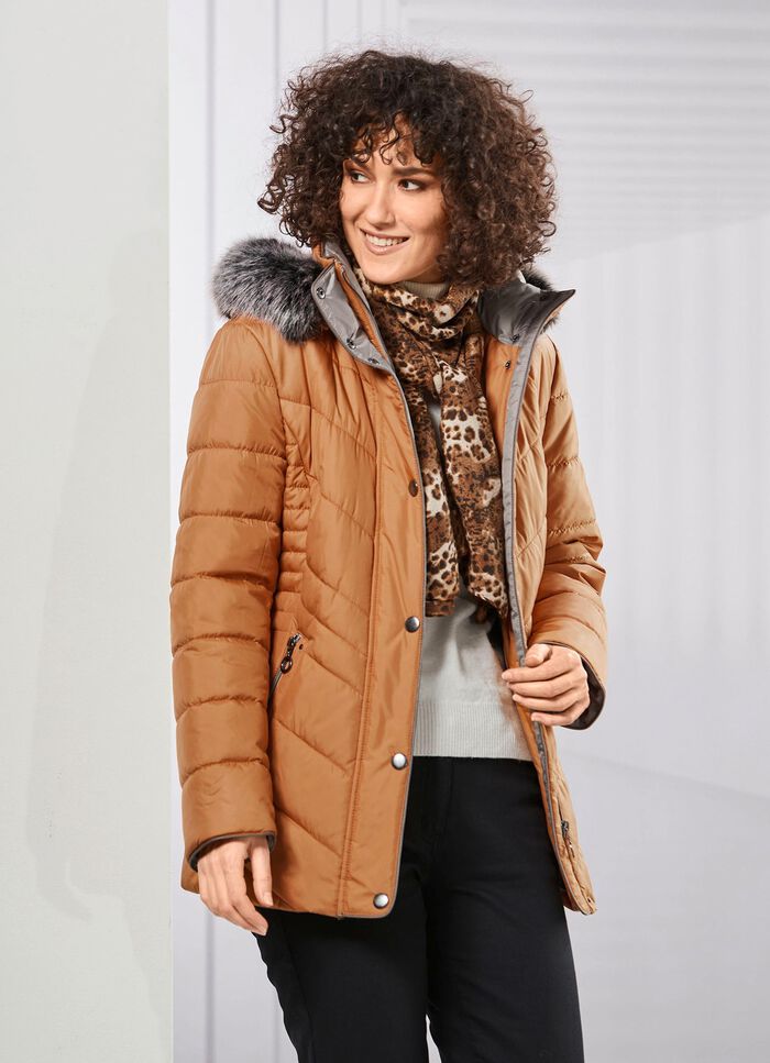 Jas in 2 kleuren KARAMEL