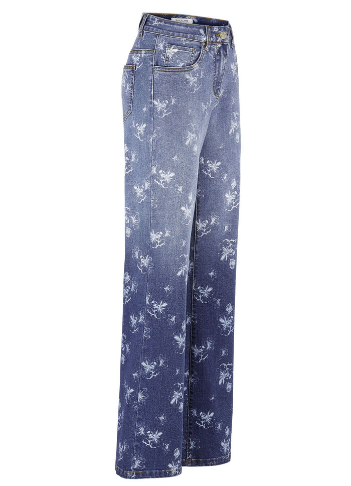 Jeans met een geweldig kleurverloop 