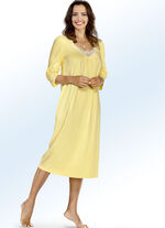 Set van drie nachthemden met lange mouwen 