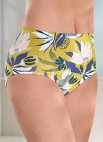 Verpakking met vier slips met kleurrijk bloemendessin 