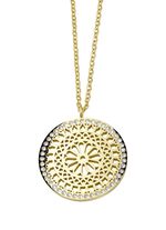 Prachtige ketting met kristallen 