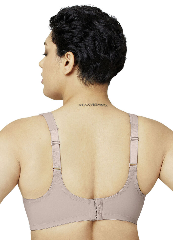 Glamorise steunbh met borduurwerk TAUPE