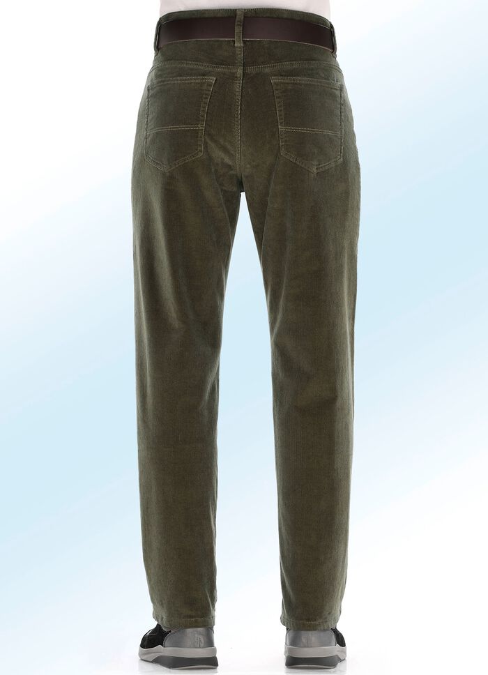 Thermische corduroy broek in 3 kleuren 