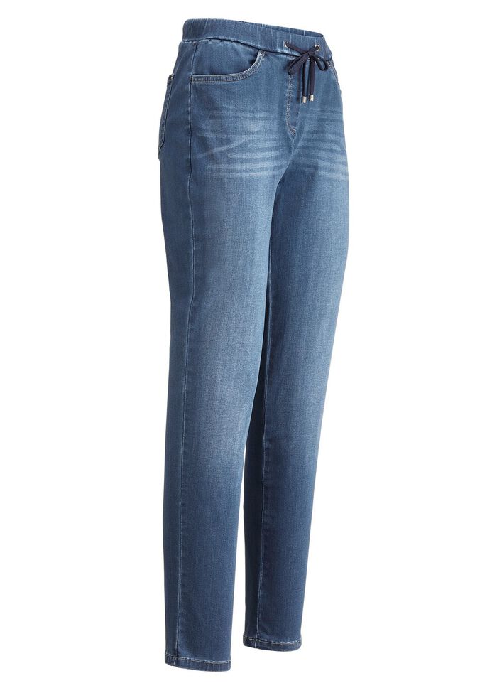 Jeans in joggingstijl 