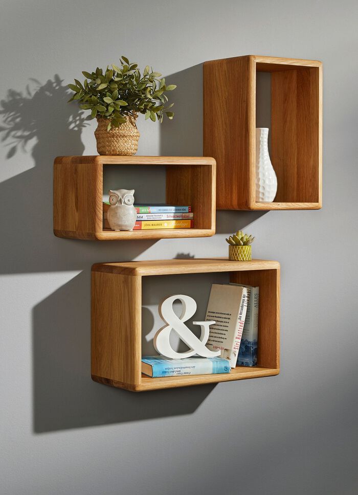 Wandplanken met afgeronde hoeken en randen WILDE EIK