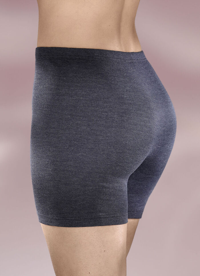 Pompadour set van twee lange broeken met elastische tailleband 