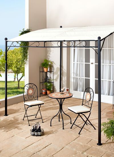 Romantisch aanbouwpaviljoen 