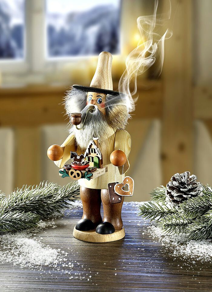 Rookmannetje Lebkuchenverkoper van hout 