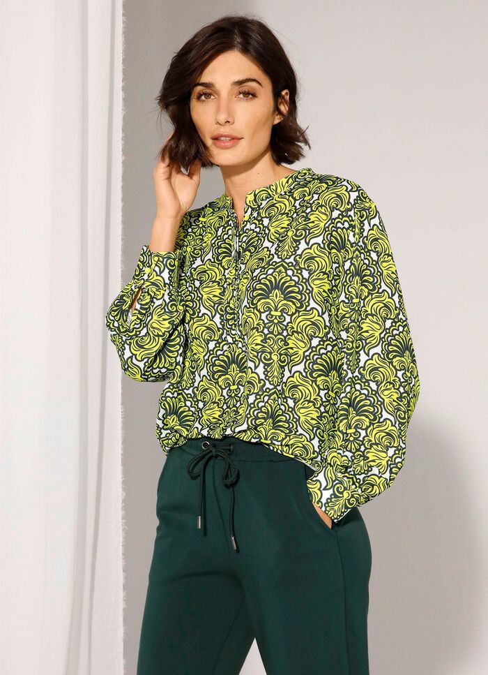 Slip-on blouse met een geweldig design 