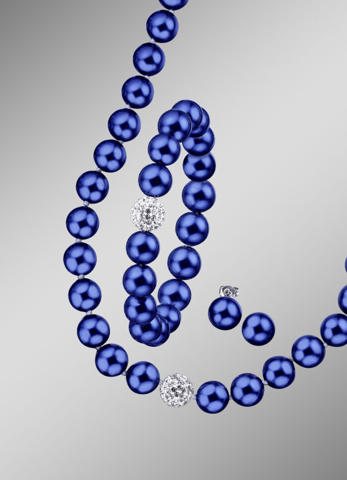 Sieradenset 3-delig KONINGSBLAUW