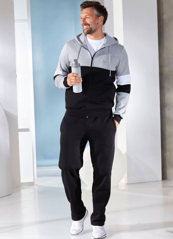 Vrijetijdspak met capuchon 