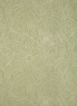 Prachtig gordijn met geborduurd ontwerp GROEN