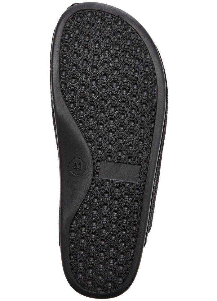 Klassieke herenpantoffels met anatomisch gevormd voetbed 