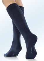 Set van zes kniekousen met comfortabele tailleband 