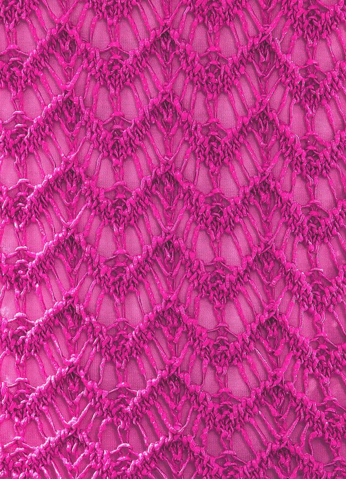 Trui van hoogwaardig garen met glanzend effect 