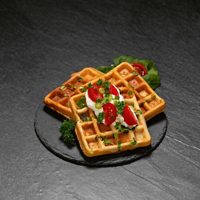 Wafelijzer voor 2 Belgische wafels 