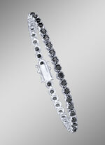 Armband met zwarte diamanten 