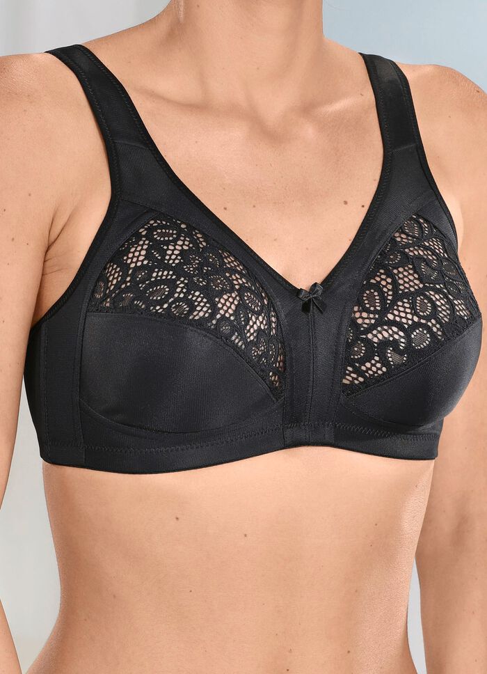 Naturana bh met elastische kant 