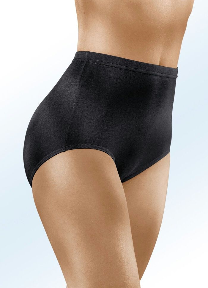 Vier-pack slip met elastische tailleband 